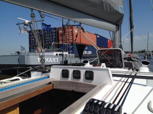 Commercial traffic is never far away